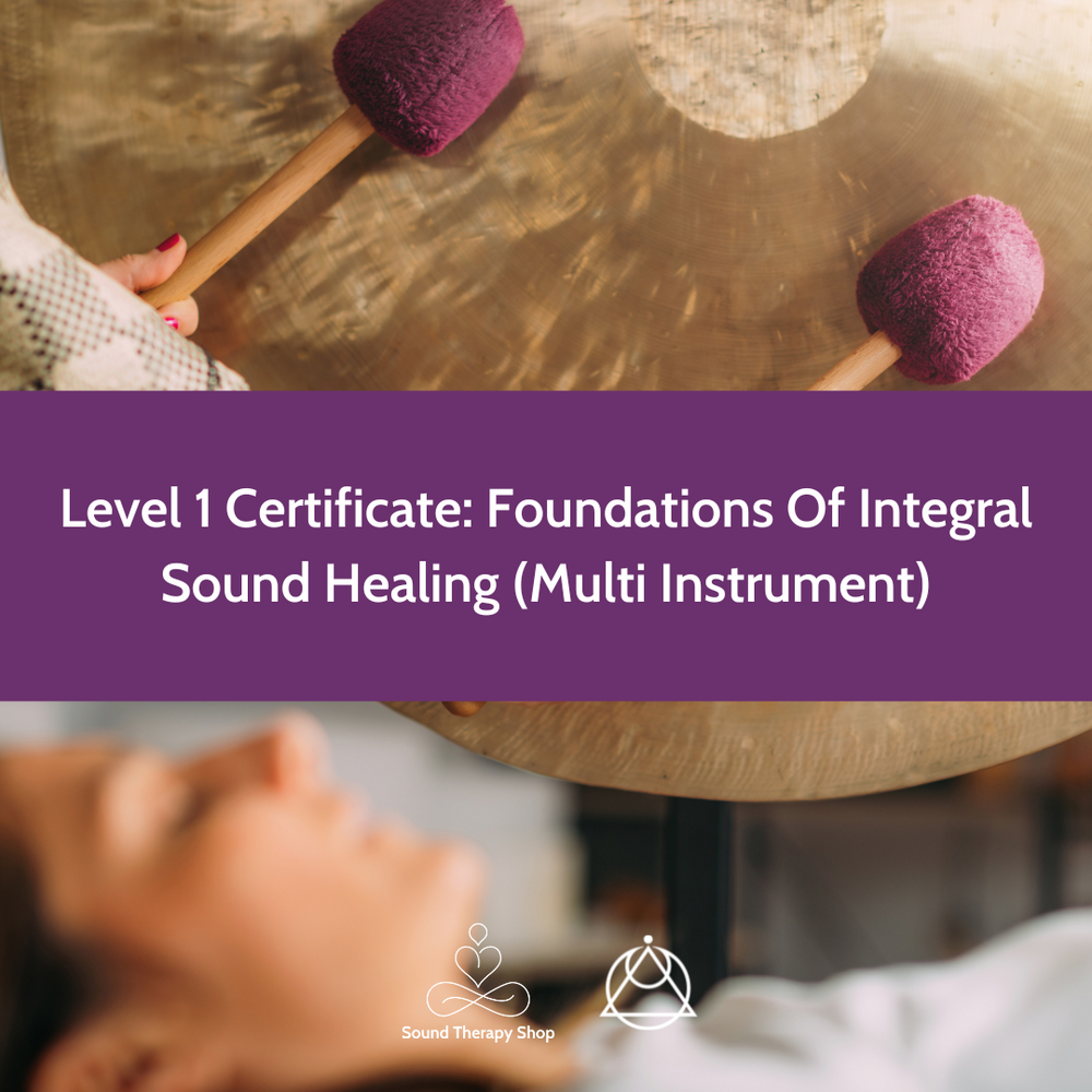 Certified Level 1 Foundations Of Integral Sound Healing Course