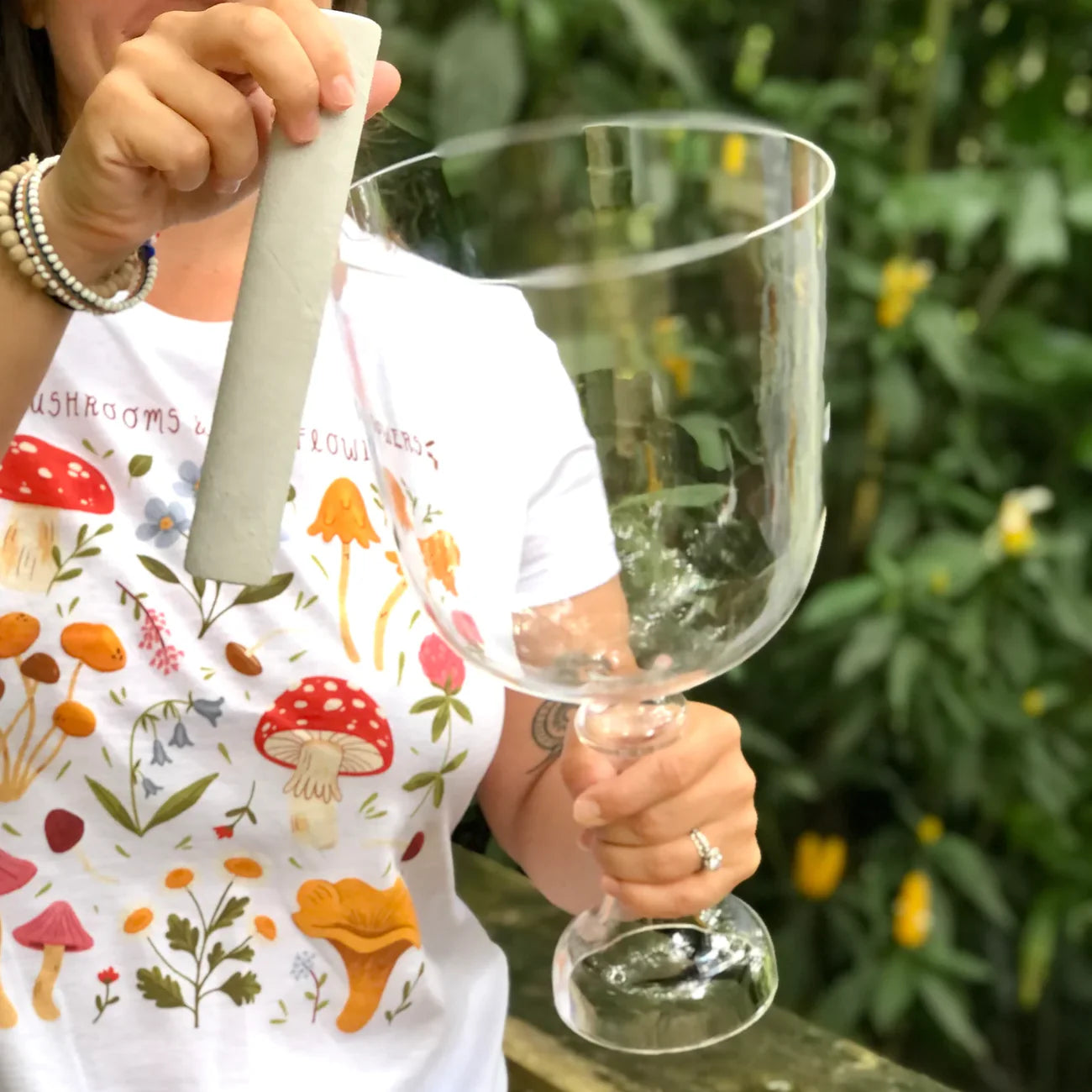 Practitioner's Challis Crystal Singing Bowl