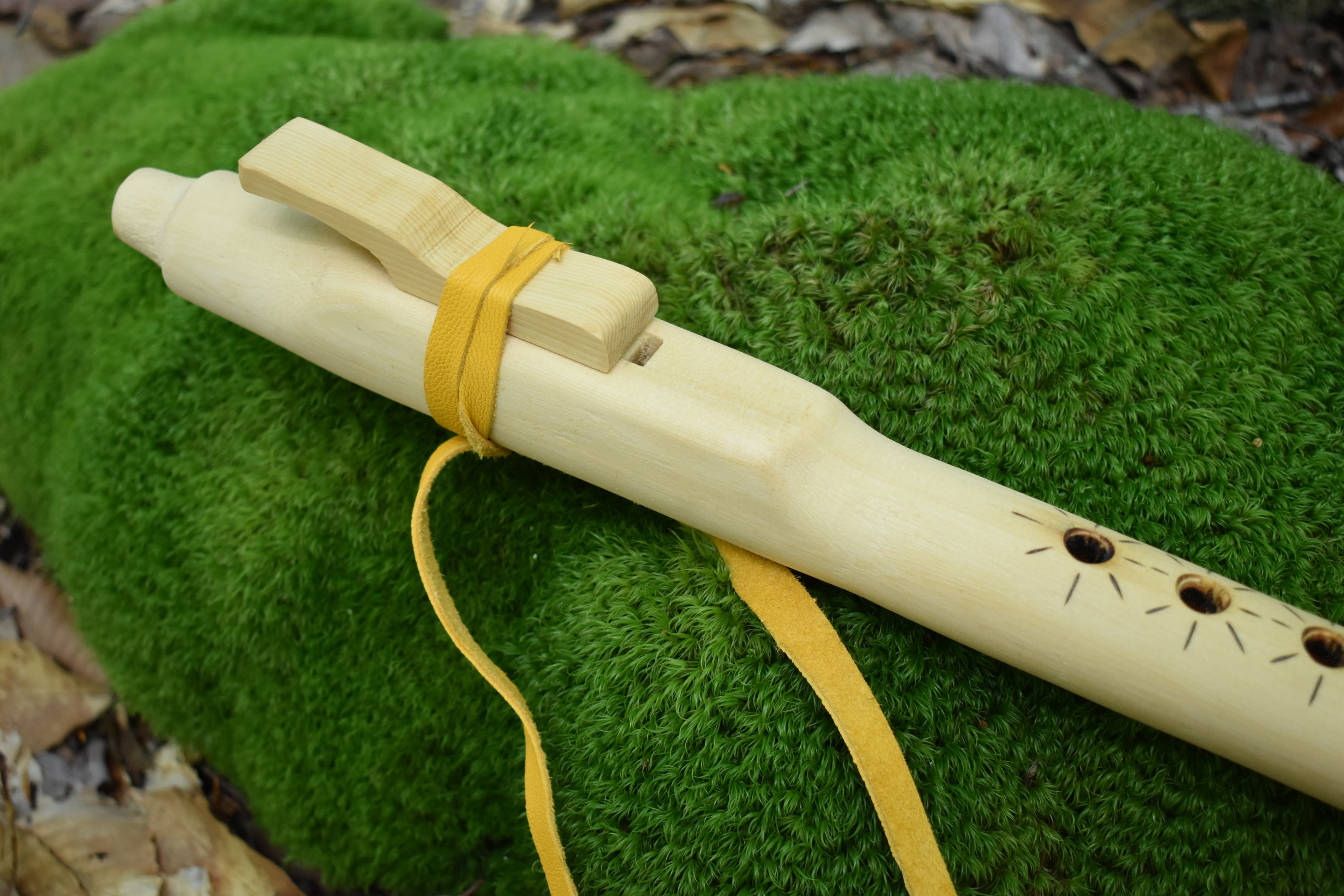 Native American Style Flute in G Minor - Alaskan Yellow Cedar