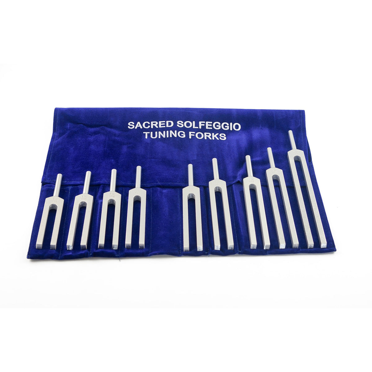 Complete Solfeggio Tuning Forks Set of 9 | STS UK