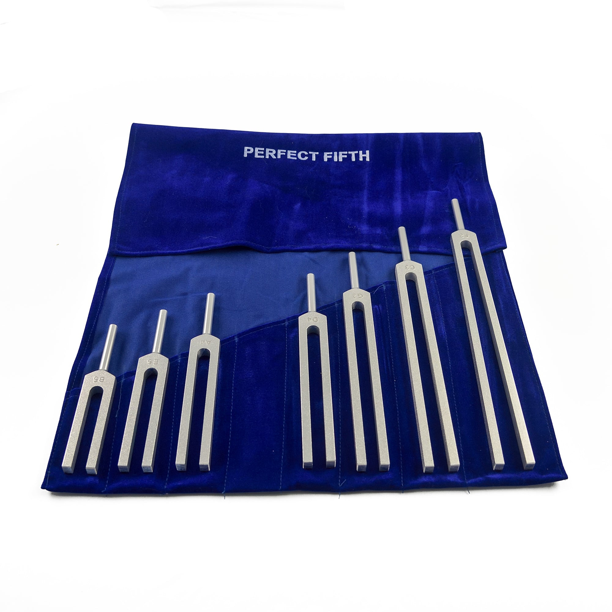 Perfect Fifth Unweighted Tuning Forks Set (Tuned To 432 Hz)